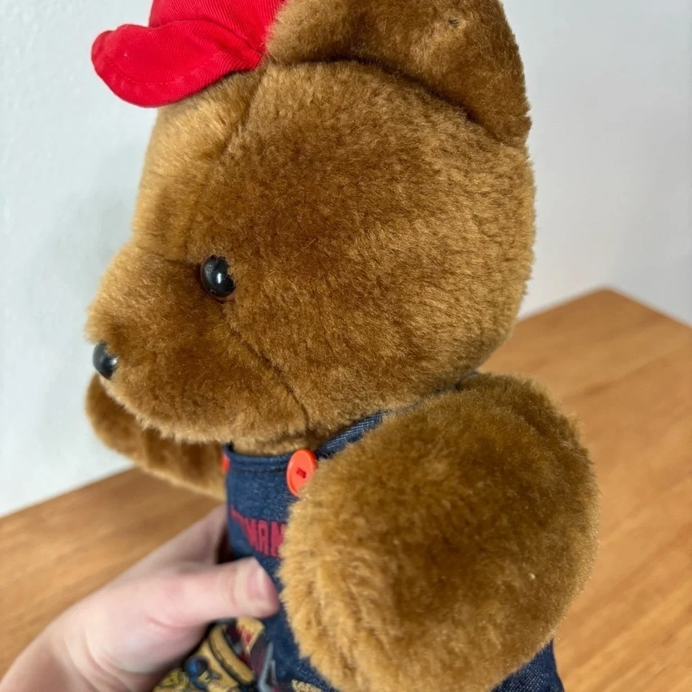Craftsmen Vintage Sears Stuffed Brown Teddy Bear 11” Collectors Father’s Day